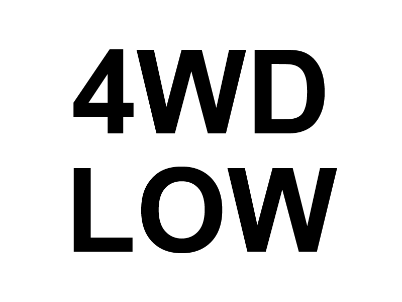 נורית חיווי מצב 4WD Low